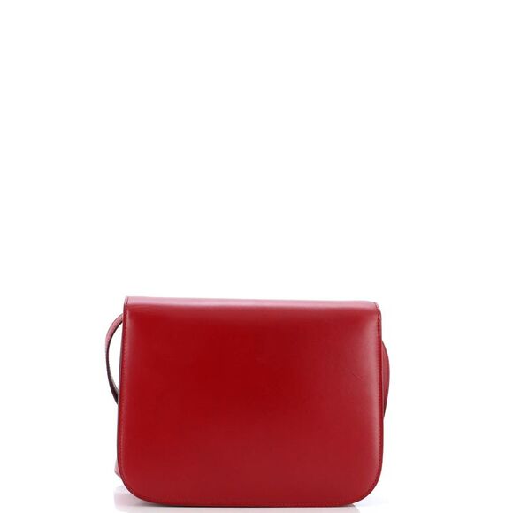 Celine Classic Box Bag Smooth Leather Medium Red - Picture 3 of 8